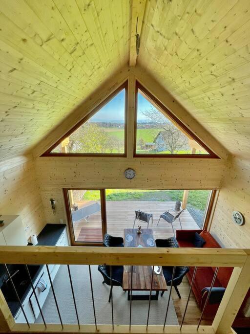 Zweistoeckiges Natur-Holzhaus Mit Berg- & Seesicht Horgenzell エクステリア 写真