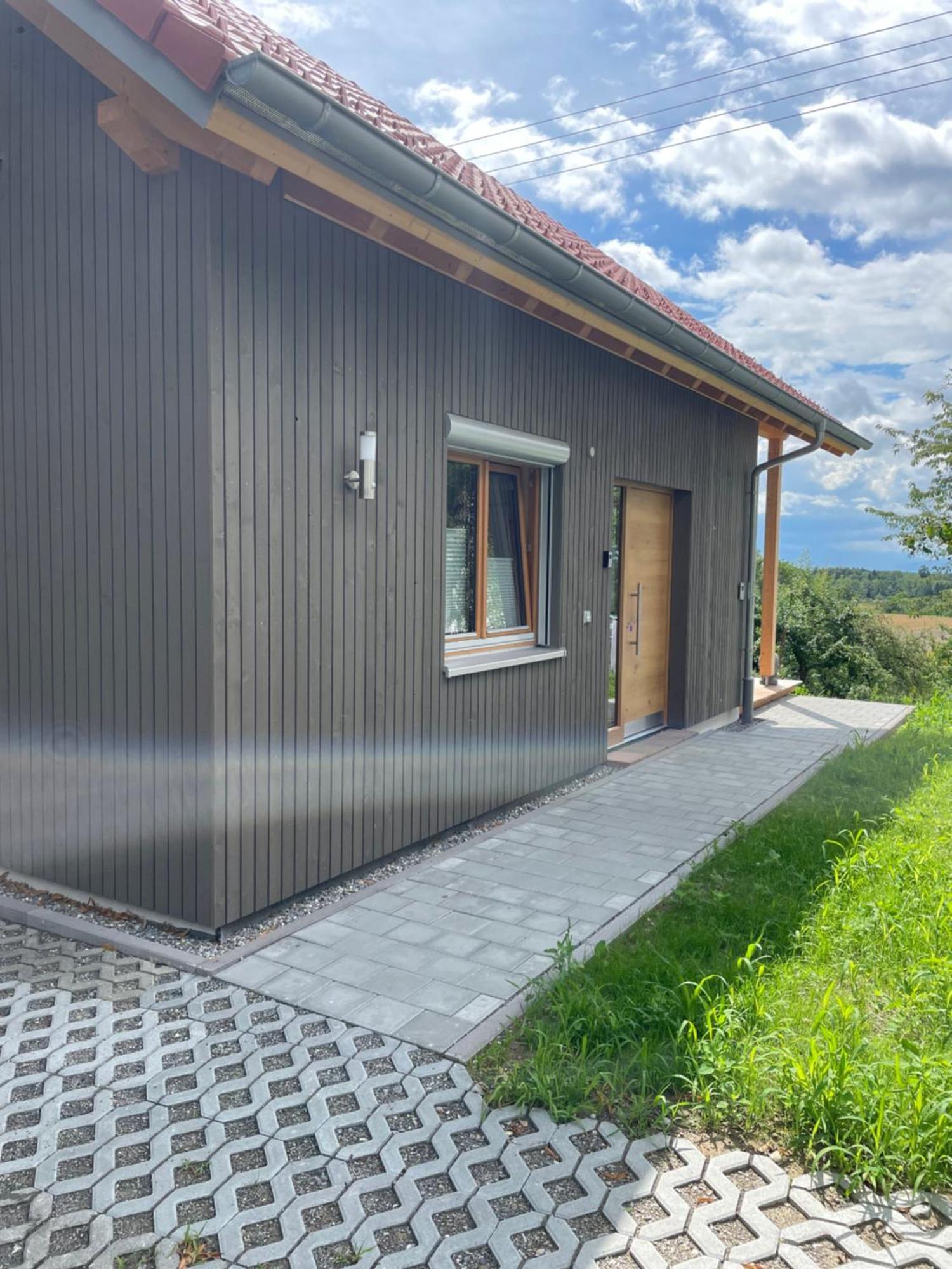 Zweistoeckiges Natur-Holzhaus Mit Berg- & Seesicht Horgenzell エクステリア 写真
